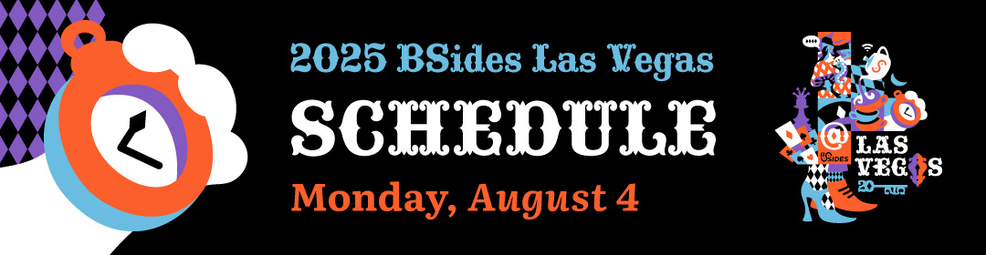 Schedule Monday August 4th