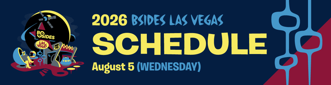 2026 BSides Las Vegas Schedule Wednesday August 5th